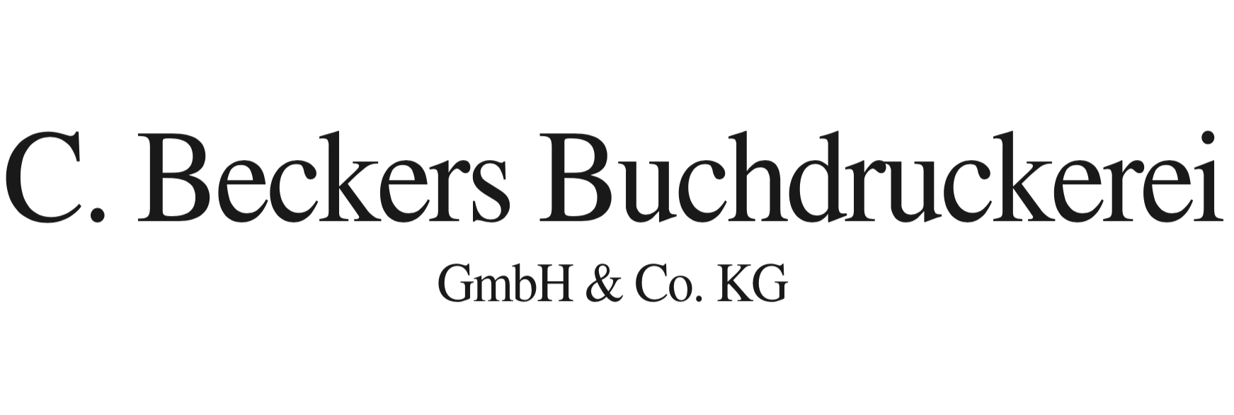 Logo C Beckers Buchdruckerei